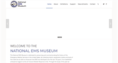 Desktop Screenshot of emsmuseum.org